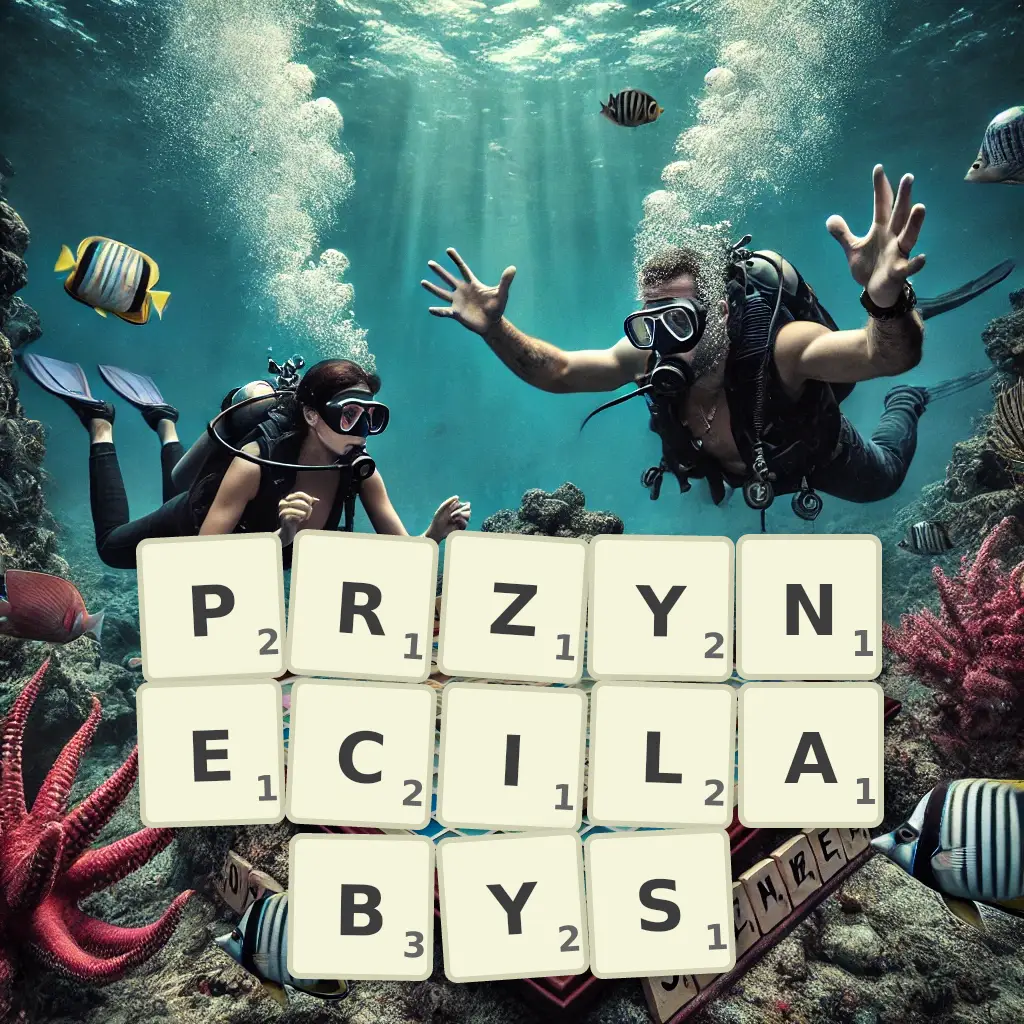 Słowa z liter PRZYNĘCIŁABYŚ