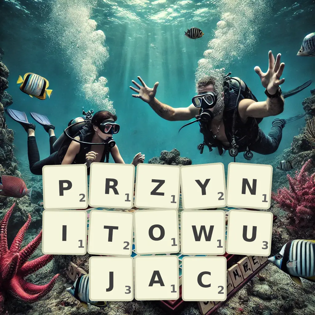Lista słów z liter PRZYNITOWUJĄC Słowa z liter PRZYNITOWUJĄC