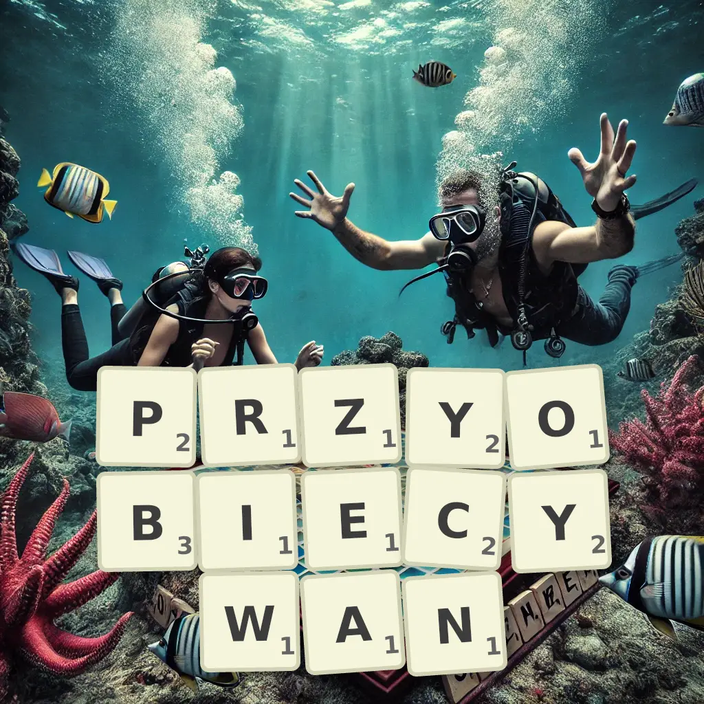 Słowa z liter PRZYOBIECYWAŃ