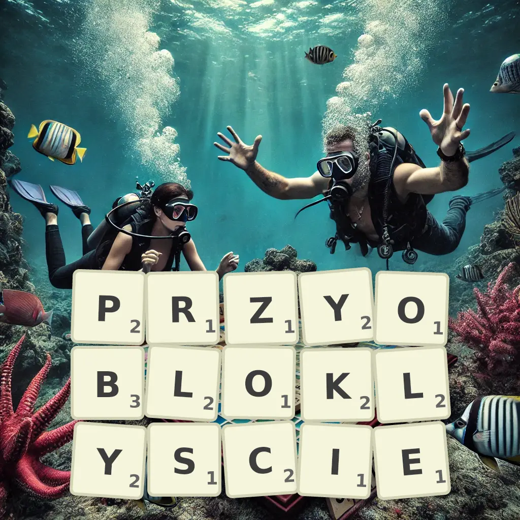 Lista słów z liter PRZYOBLOKŁYŚCIE Słowa z liter PRZYOBLOKŁYŚCIE