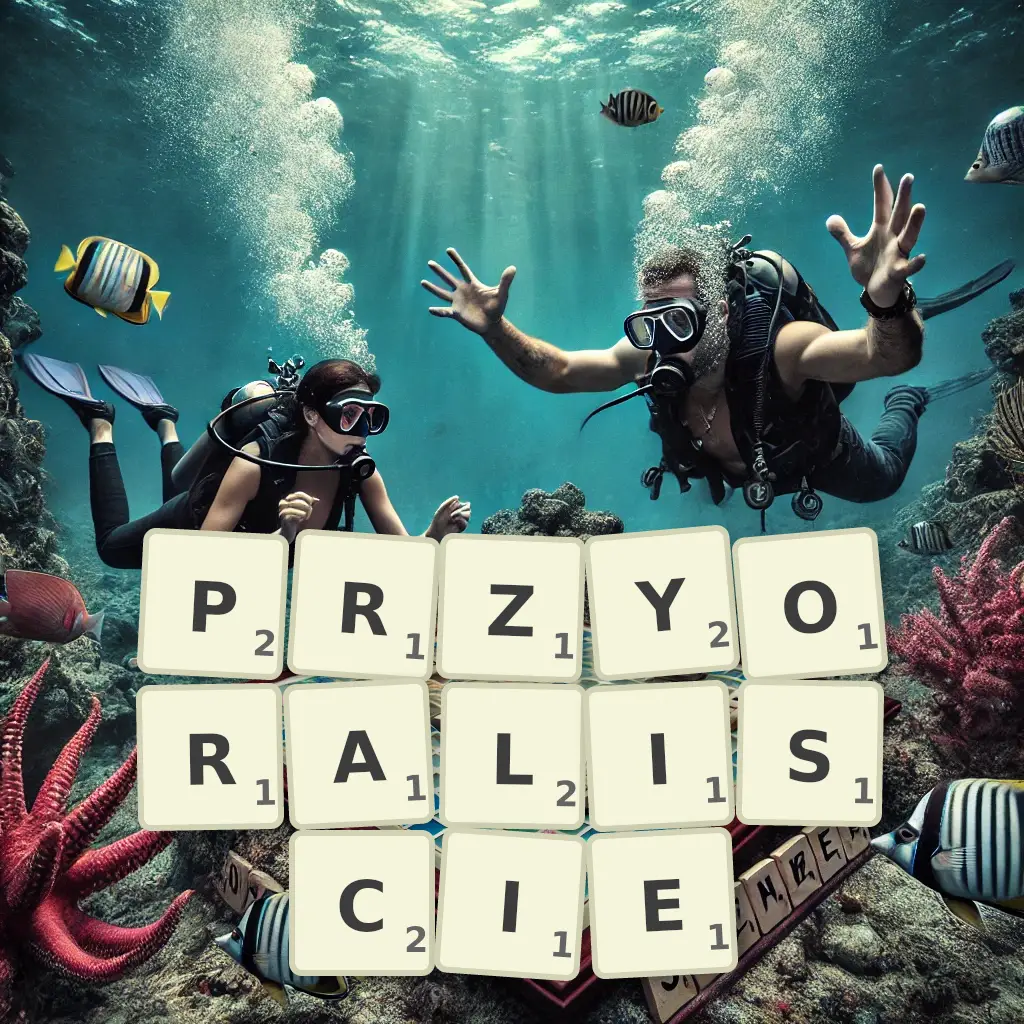 Słowa z liter PRZYORALIŚCIE