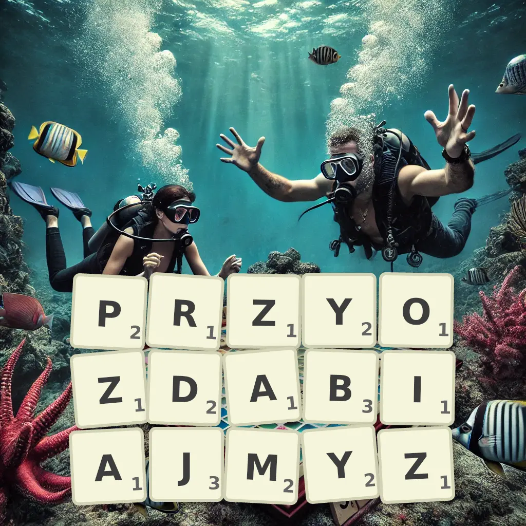Słowa z liter PRZYOZDABIAJMYŻ