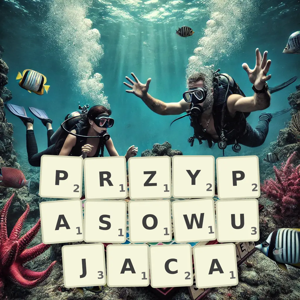 Słowa z liter PRZYPASOWUJĄCA
