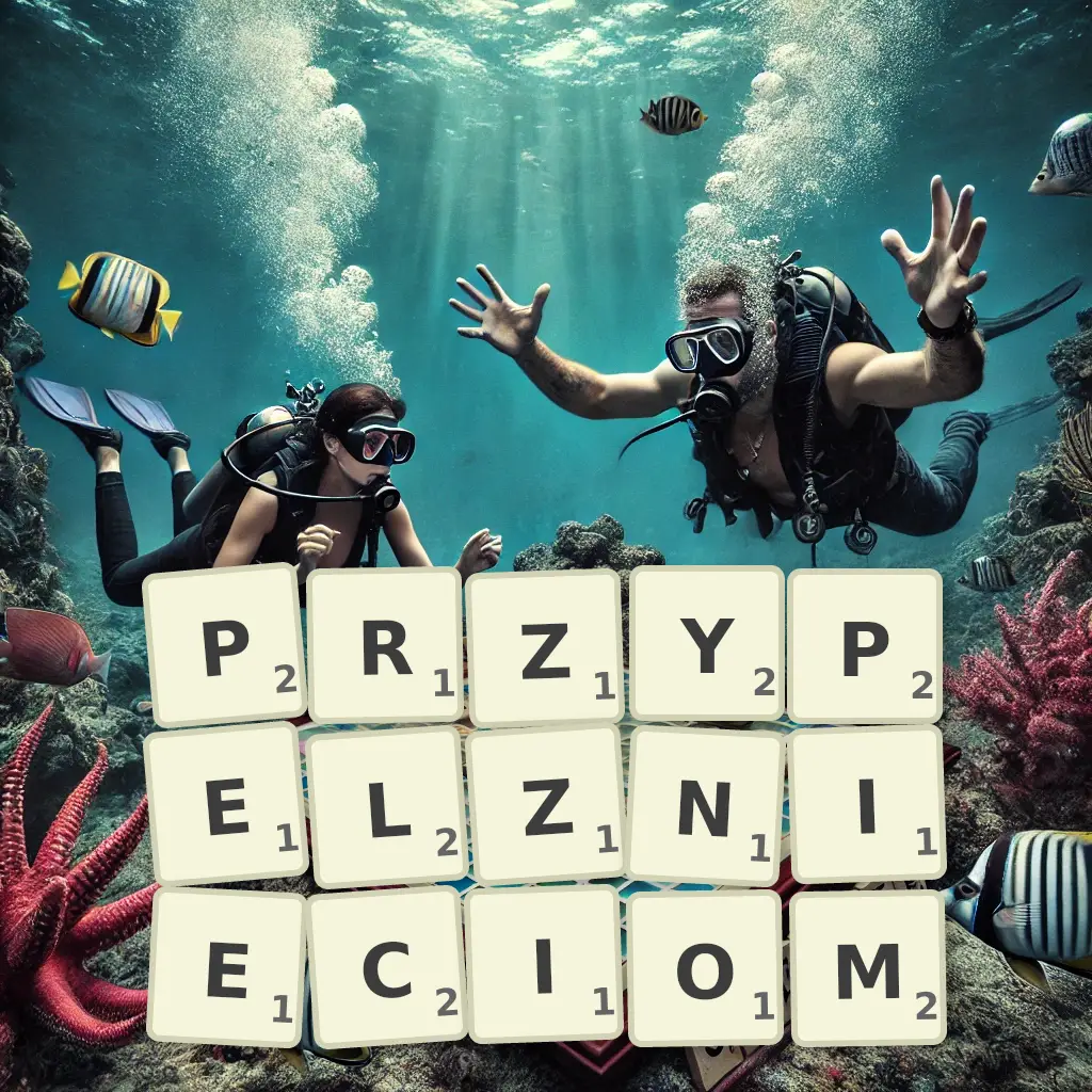 Słowa z liter PRZYPEŁŹNIĘCIOM