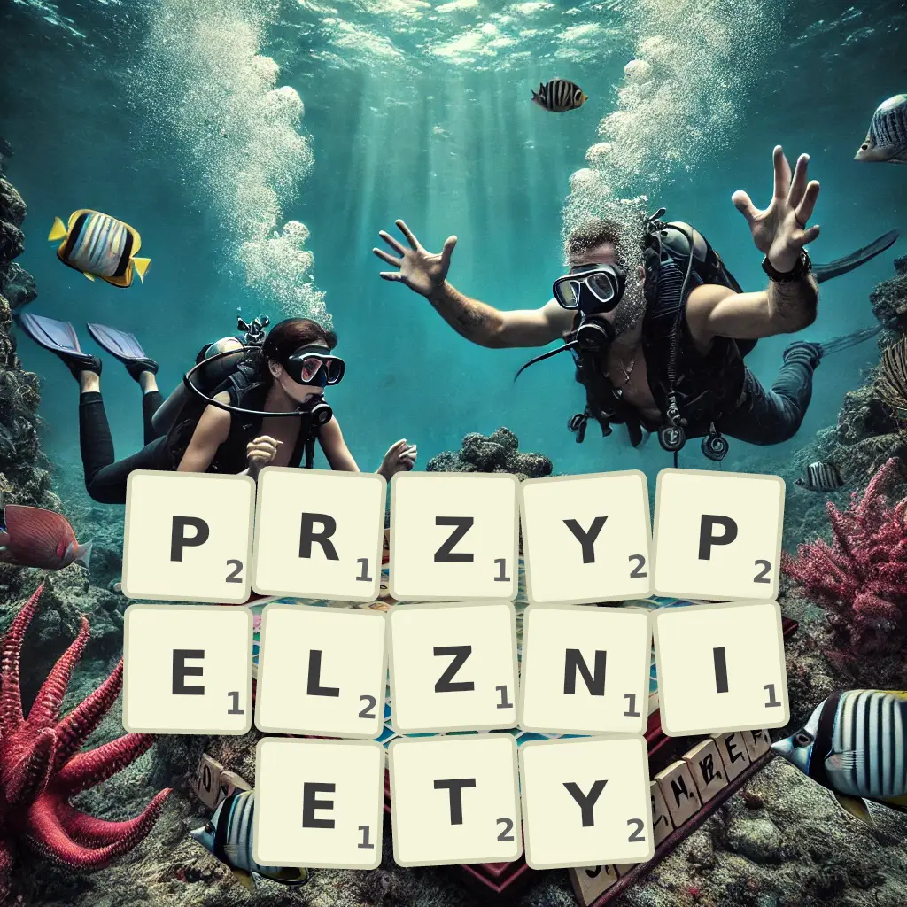 Słowa z liter PRZYPEŁŹNIĘTY