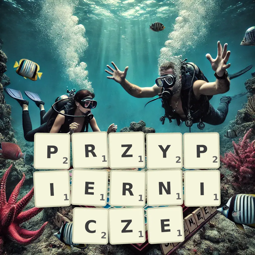 Słowa z liter PRZYPIERNICZĘ