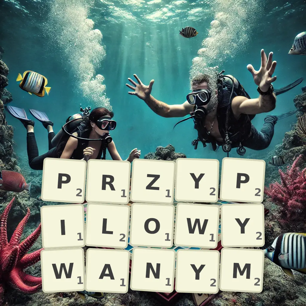 Lista słów z liter PRZYPIŁOWYWANYM Słowa z liter PRZYPIŁOWYWANYM