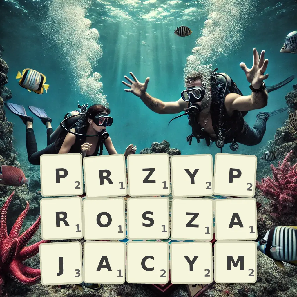 Słowa z liter PRZYPRÓSZAJĄCYM
