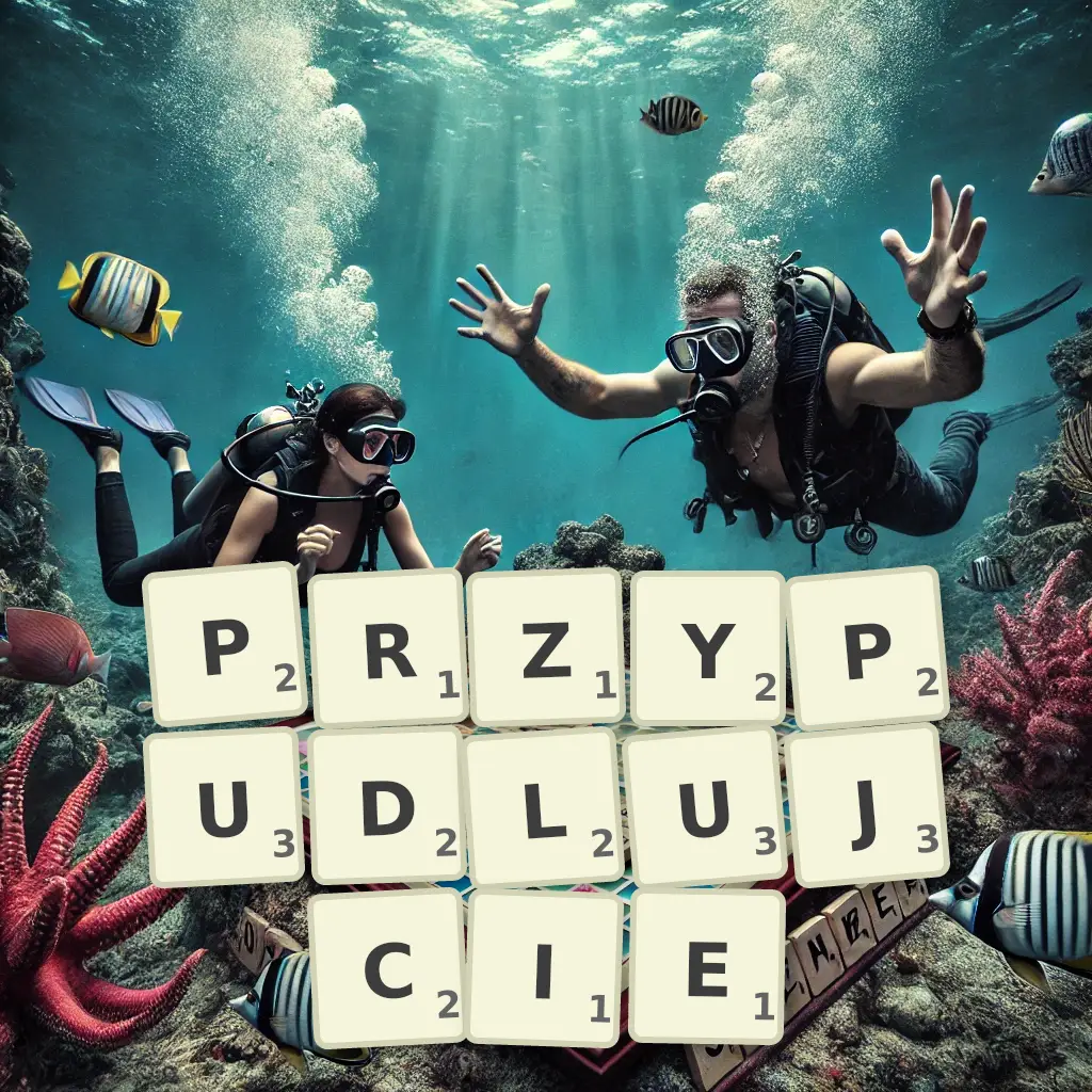 Słowa z liter PRZYPUDŁUJCIE