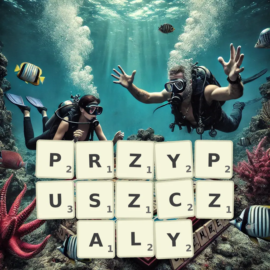 Słowa z liter PRZYPUSZCZAŁY