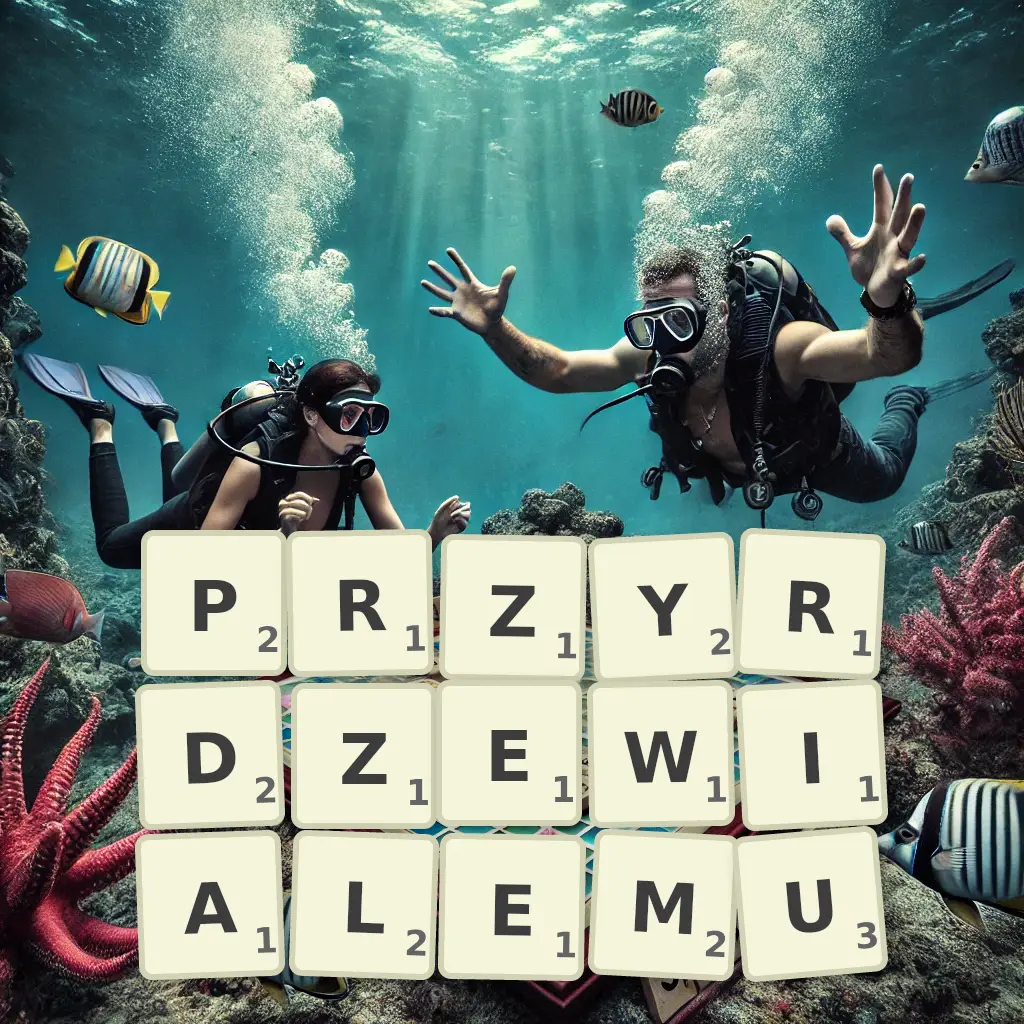 Słowa z liter PRZYRDZEWIAŁEMU