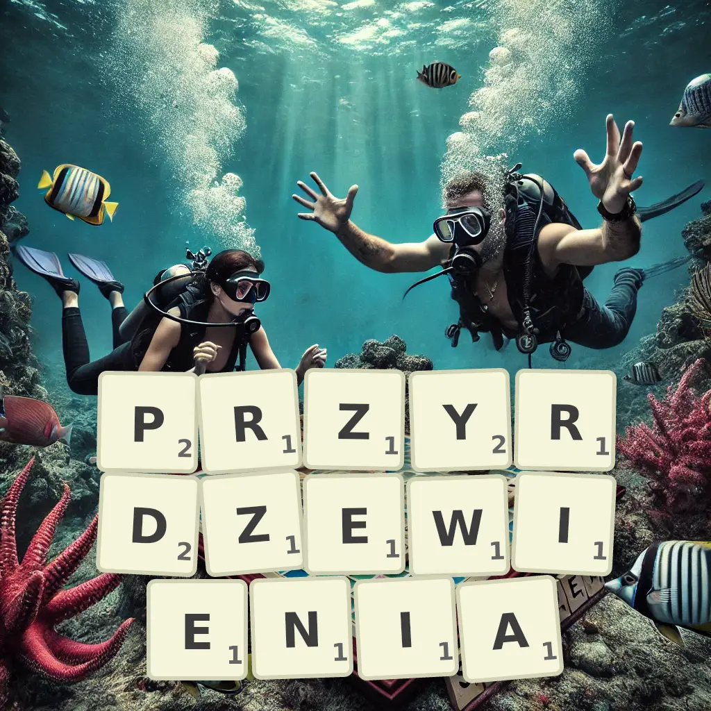 Słowa z liter PRZYRDZEWIENIA