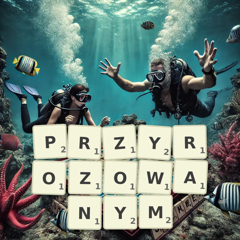 Słowa z liter PRZYRÓŻOWANYM