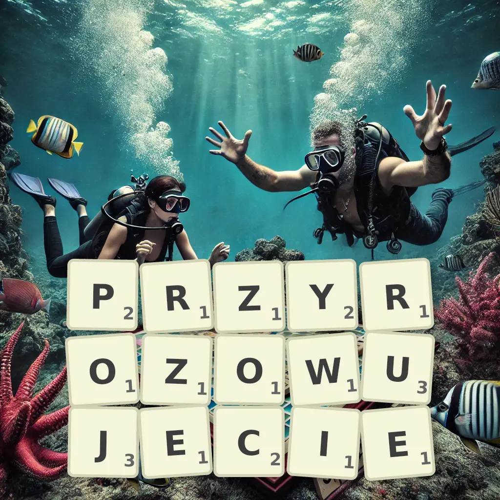 Słowa z liter PRZYRÓŻOWUJECIE
