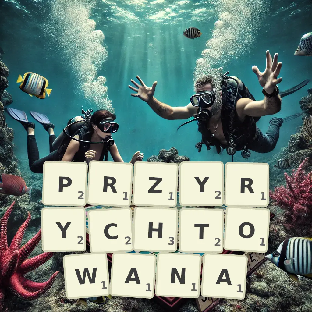 Słowa z liter PRZYRYCHTOWANA
