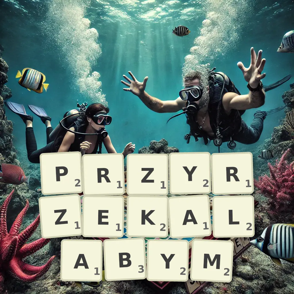 Słowa z liter PRZYRZEKAŁABYM
