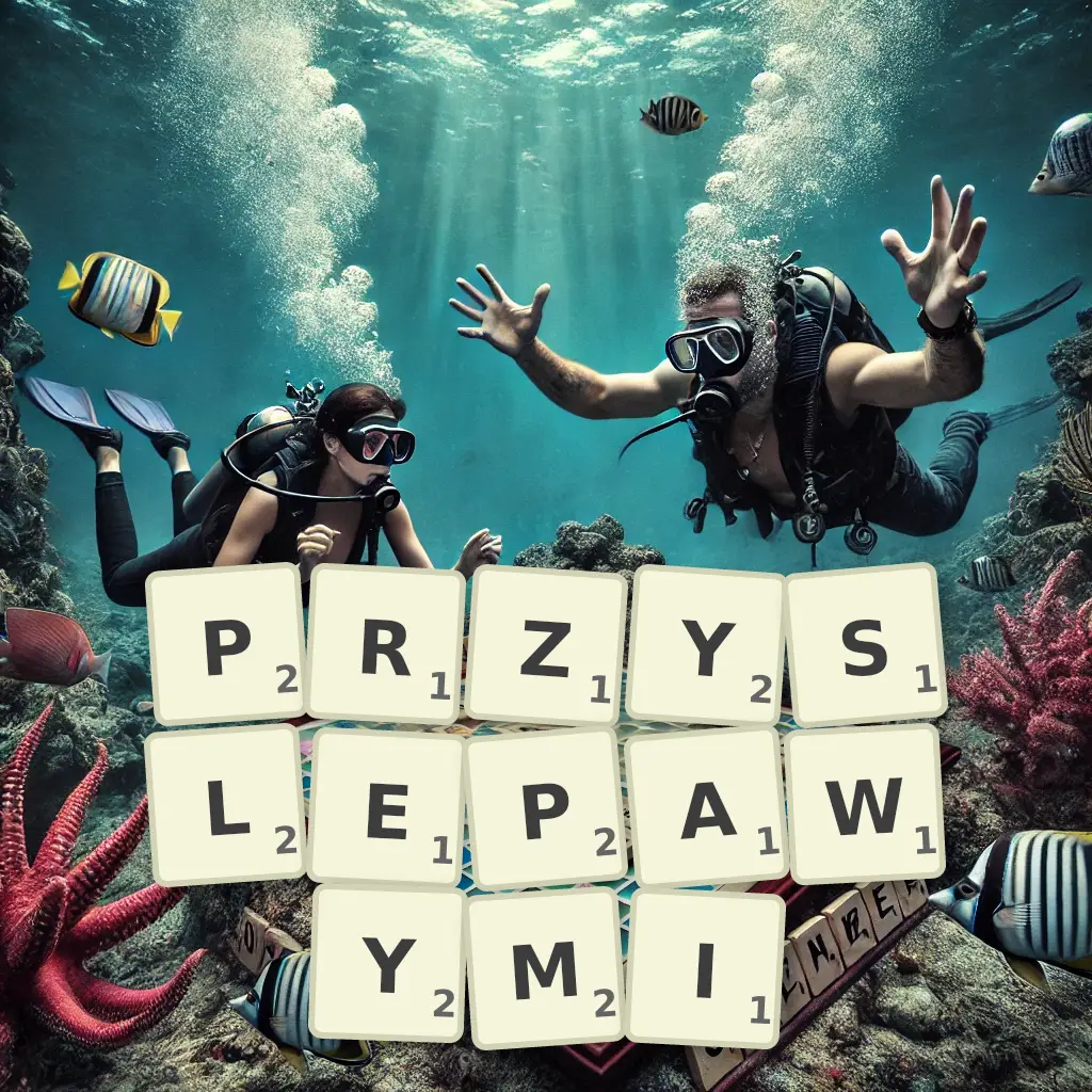 Słowa z liter PRZYŚLEPAWYMI