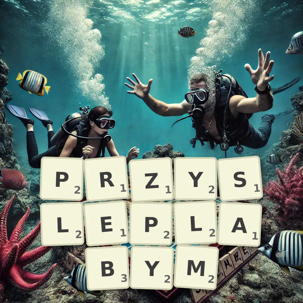 Słowa z liter PRZYŚLEPŁABYM