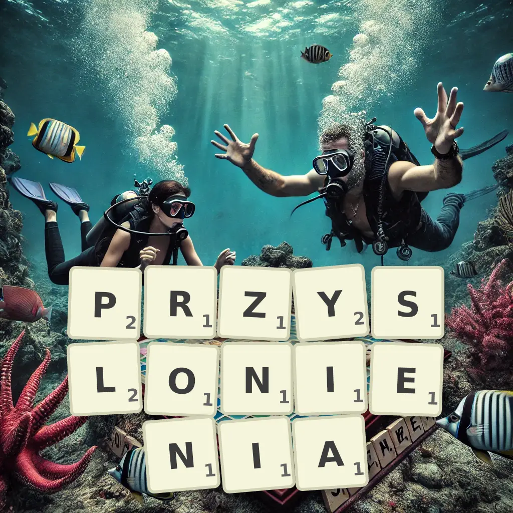 Słowa z liter PRZYSŁONIENIA
