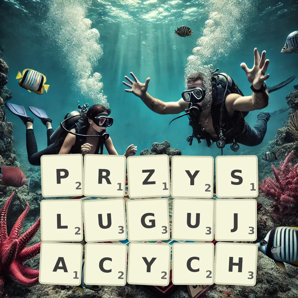 Lista słów z liter PRZYSŁUGUJĄCYCH Słowa z liter PRZYSŁUGUJĄCYCH