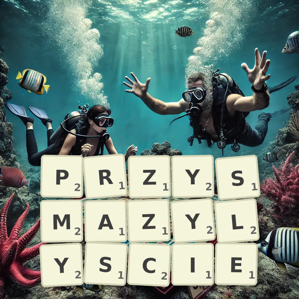 Słowa z liter PRZYSMAŻYŁYŚCIE