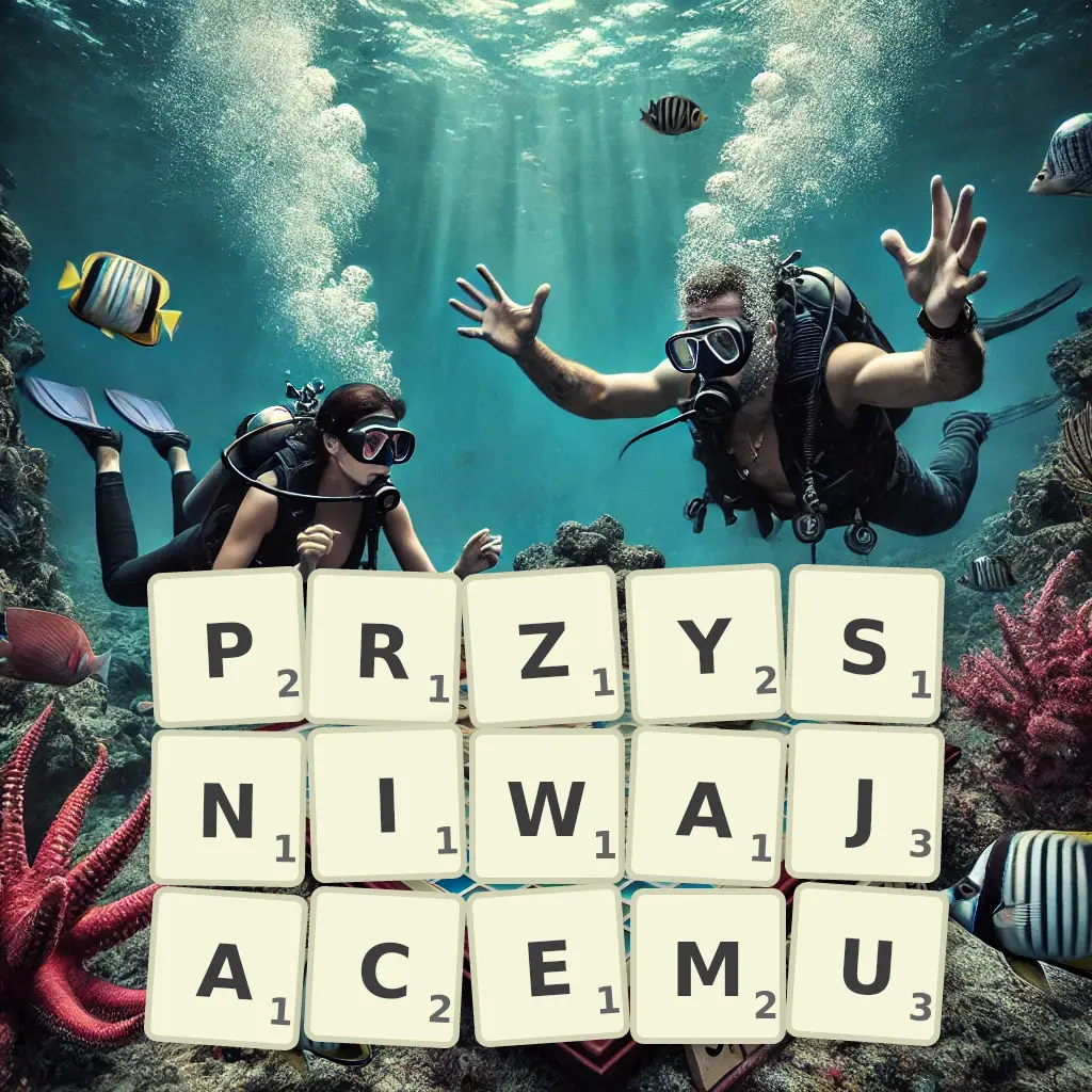 Słowa z liter PRZYŚNIWAJĄCEMU