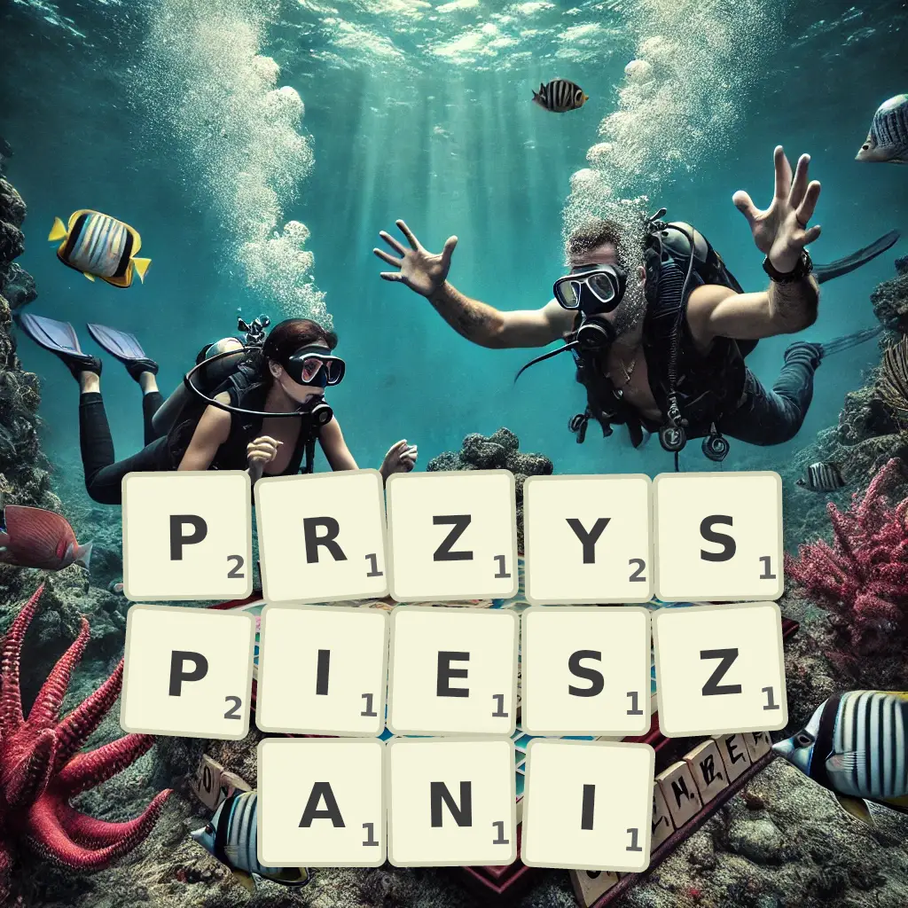 Słowa z liter PRZYŚPIESZANI
