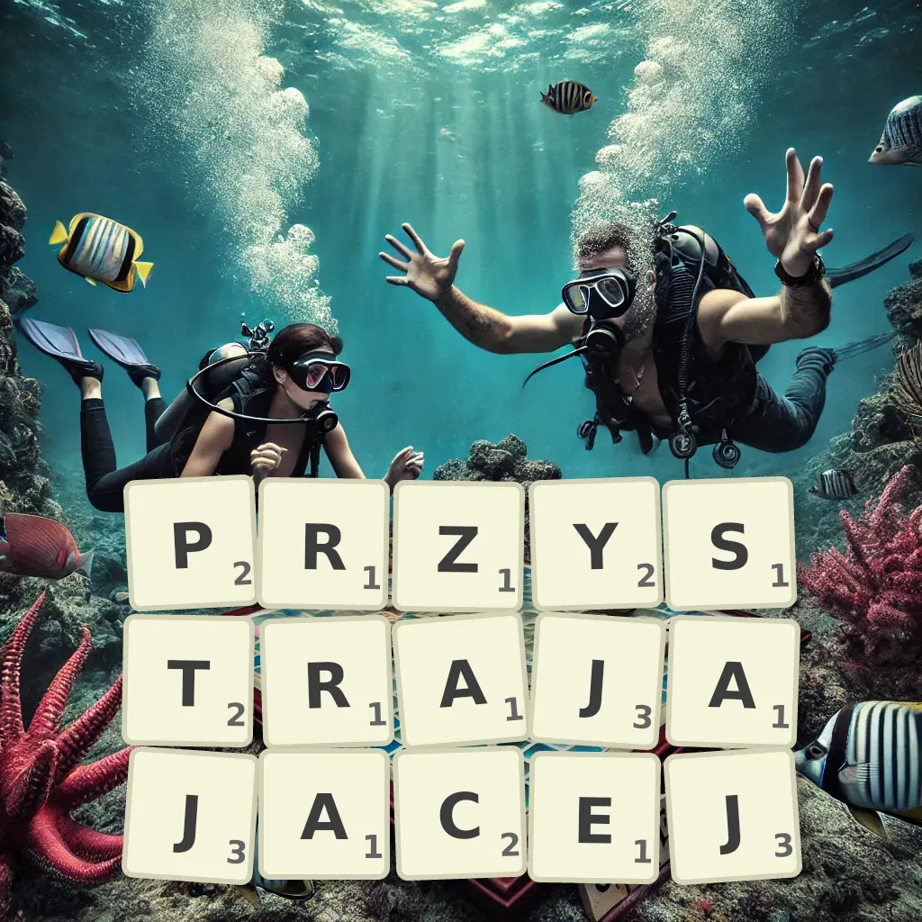 Słowa z liter PRZYSTRAJAJĄCEJ