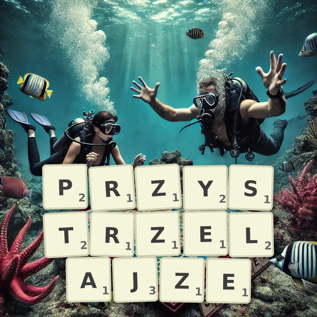 Słowa z liter PRZYSTRZELAJŻE