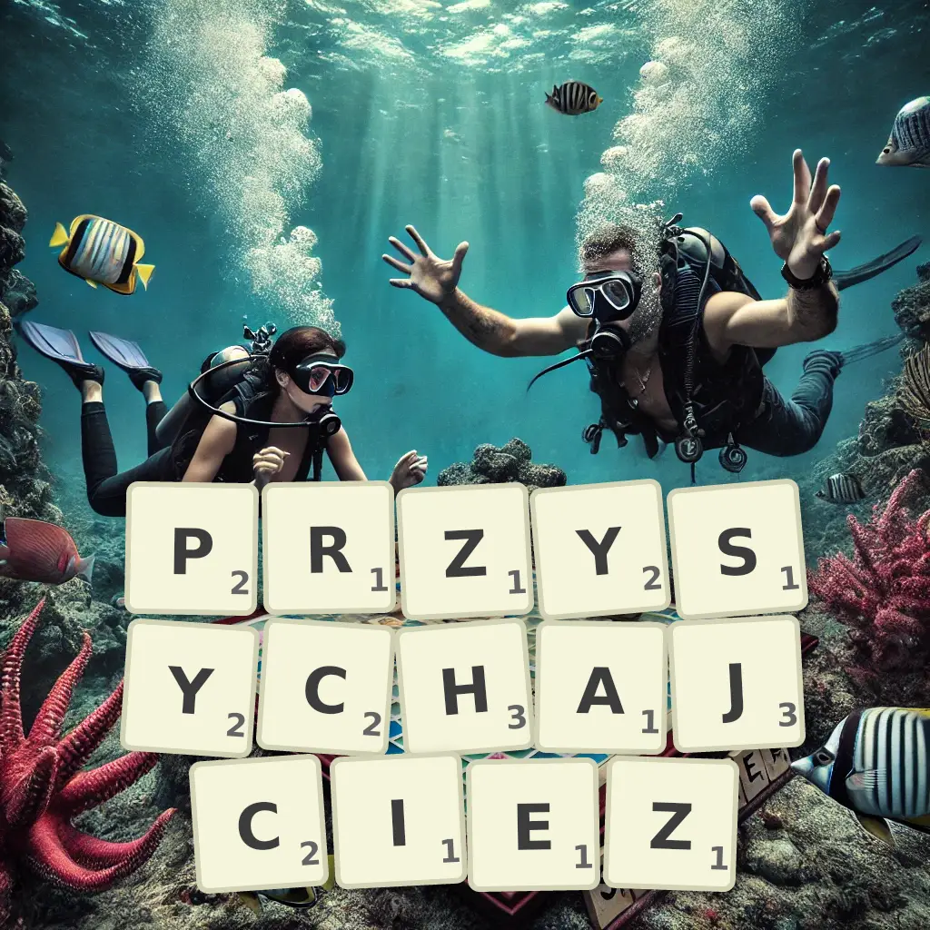 Słowa z liter PRZYSYCHAJCIEŻ