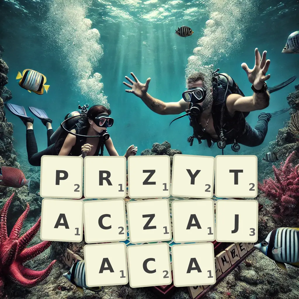 Słowa z liter PRZYTACZAJĄCA