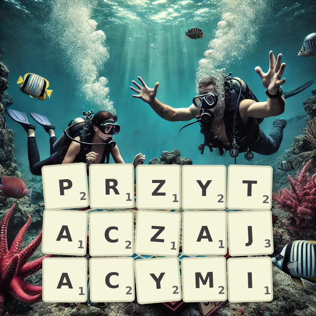 Lista słów z liter PRZYTACZAJĄCYMI Słowa z liter PRZYTACZAJĄCYMI
