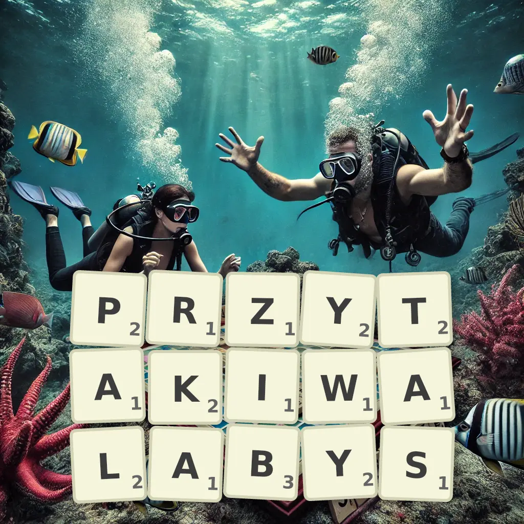 Słowa z liter PRZYTAKIWAŁABYŚ
