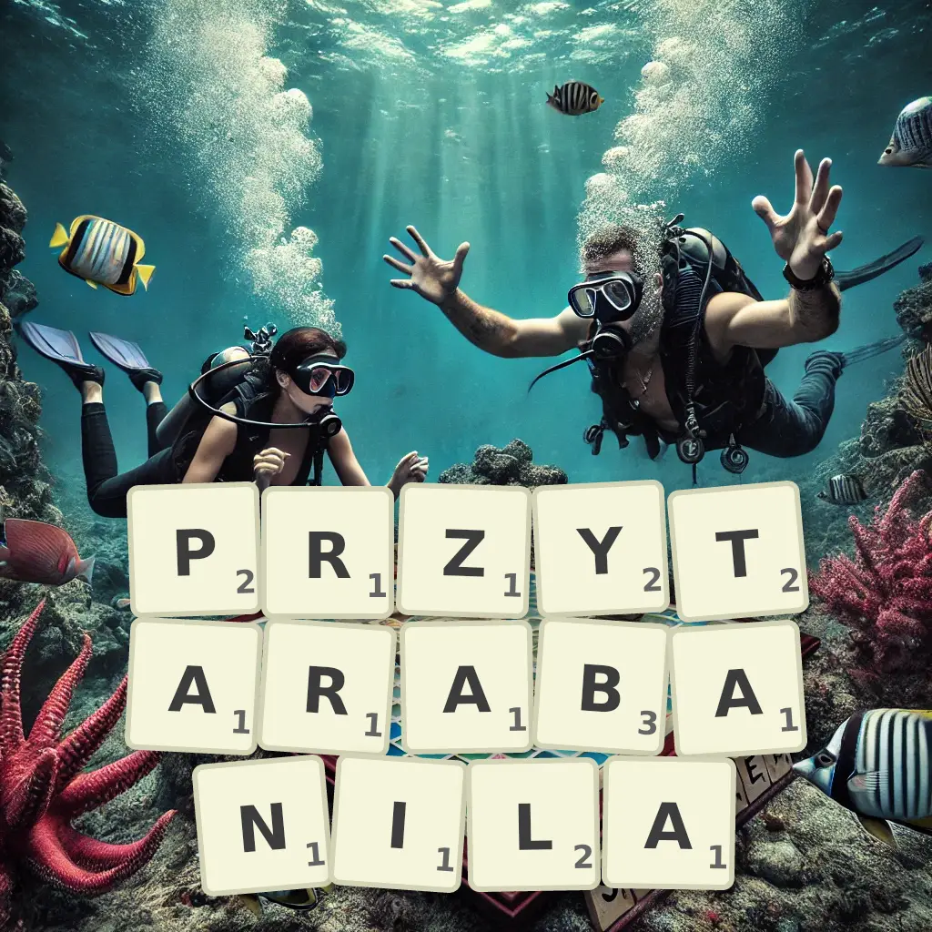 Słowa z liter PRZYTARABANIŁA