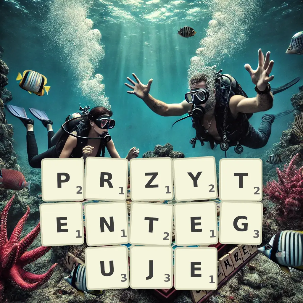 Słowa z liter PRZYTENTEGUJĘ