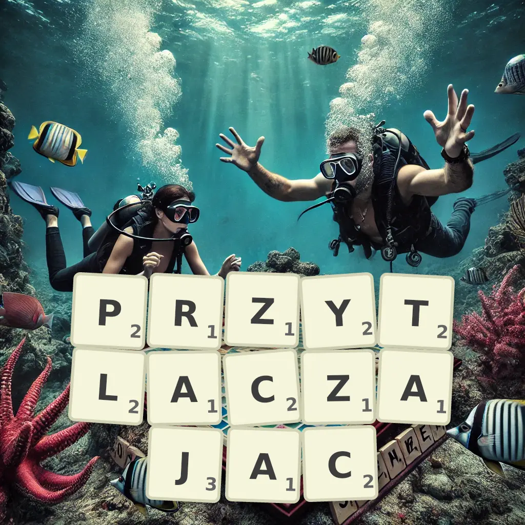 Słowa z liter PRZYTŁACZAJĄC