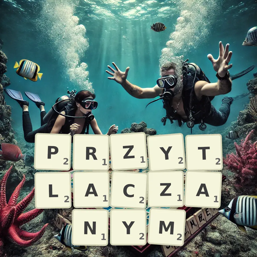 Słowa z liter PRZYTŁACZANYM