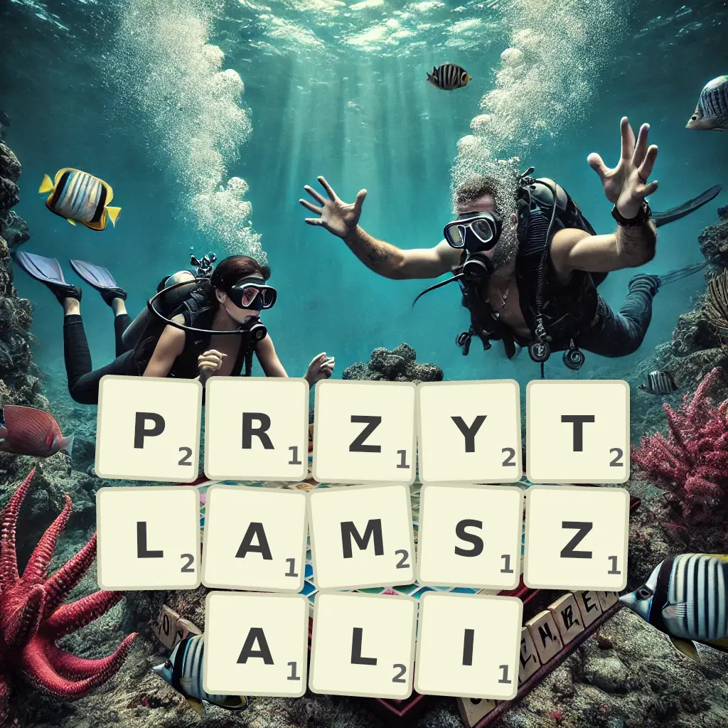Lista słów z liter PRZYTŁAMSZALI Słowa z liter PRZYTŁAMSZALI