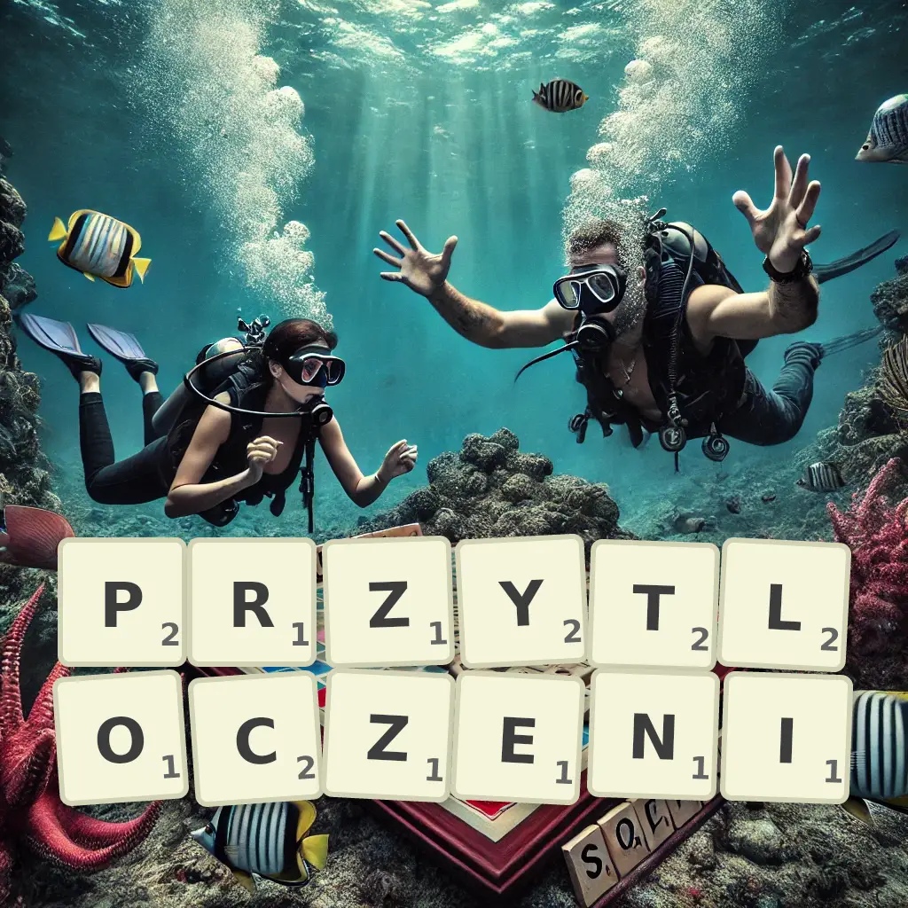 Słowa z liter PRZYTŁOCZENI