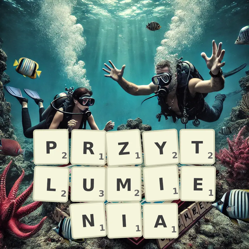 Słowa z liter PRZYTŁUMIENIA