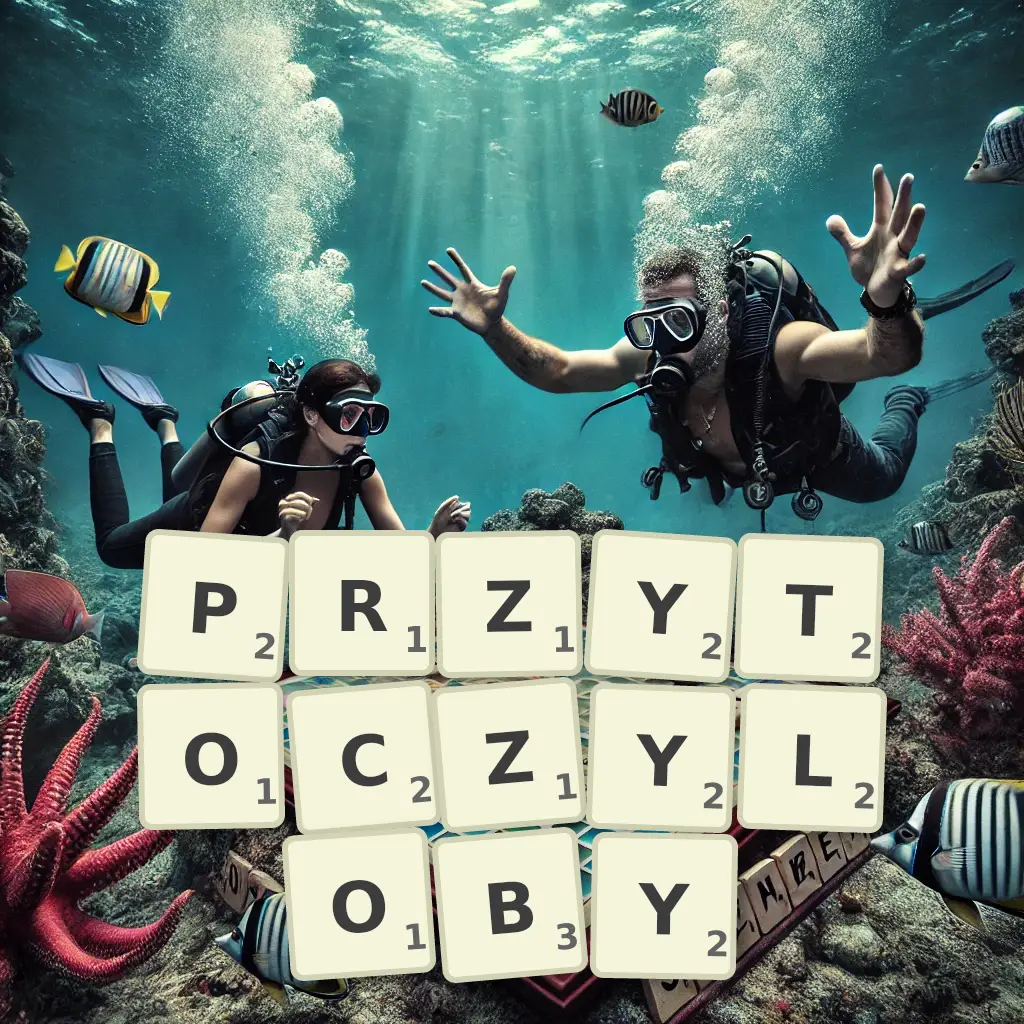 Słowa z liter PRZYTOCZYŁOBY