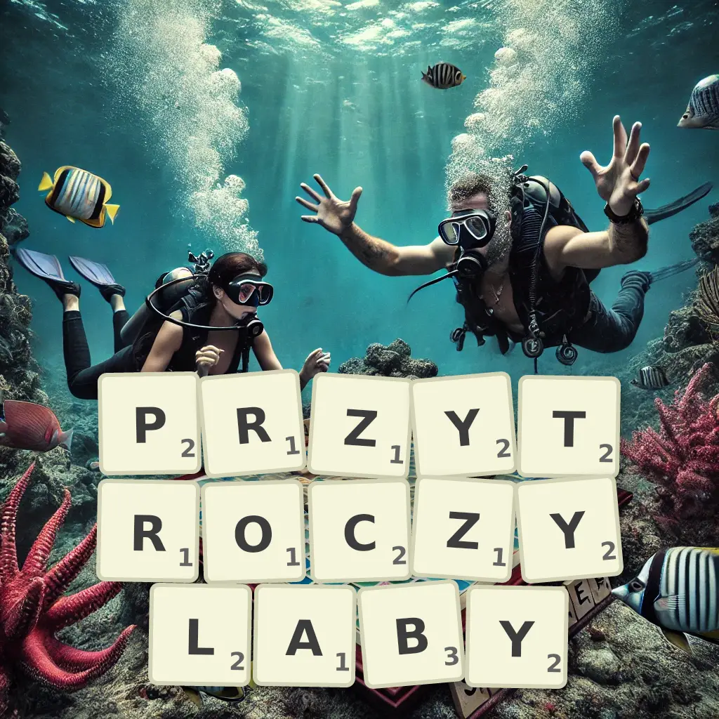 Słowa z liter PRZYTROCZYŁABY