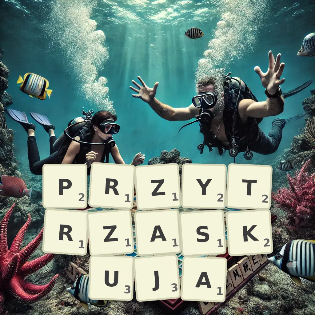 Lista słów z liter PRZYTRZASKUJĄ Słowa z liter PRZYTRZASKUJĄ