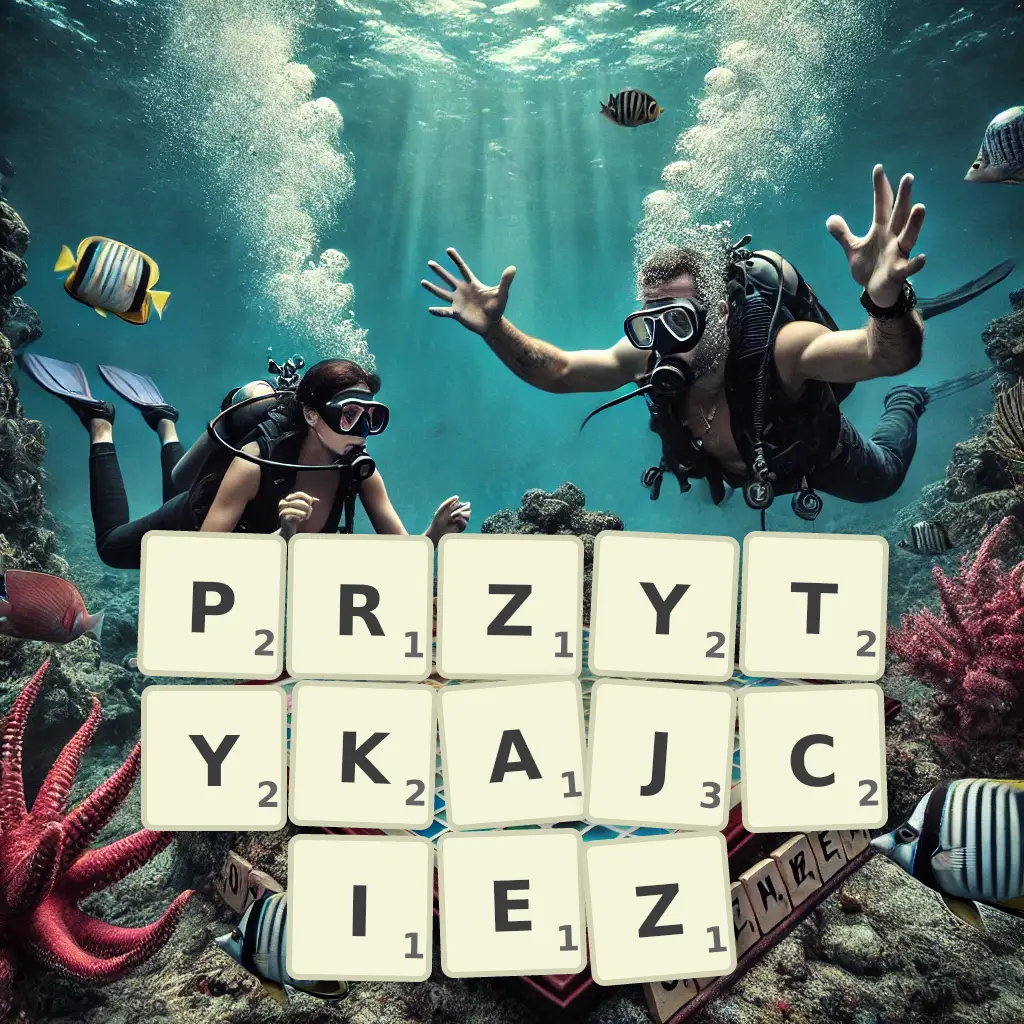 Słowa z liter PRZYTYKAJCIEŻ