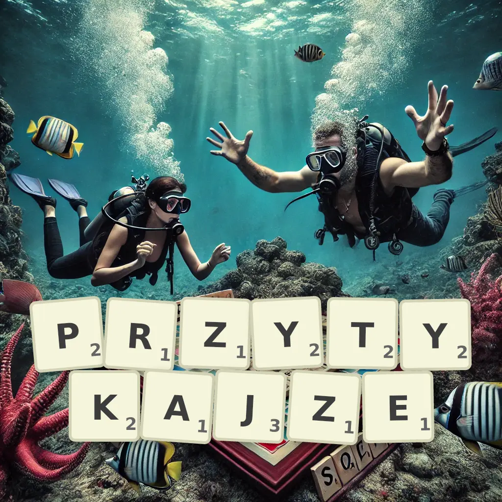 Słowa z liter PRZYTYKAJŻE