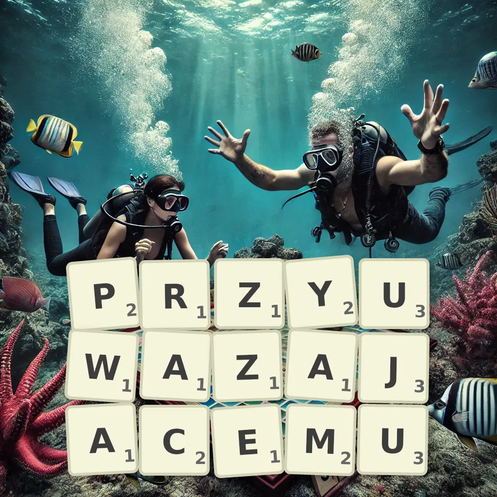 Słowa z liter PRZYUWAŻAJĄCEMU