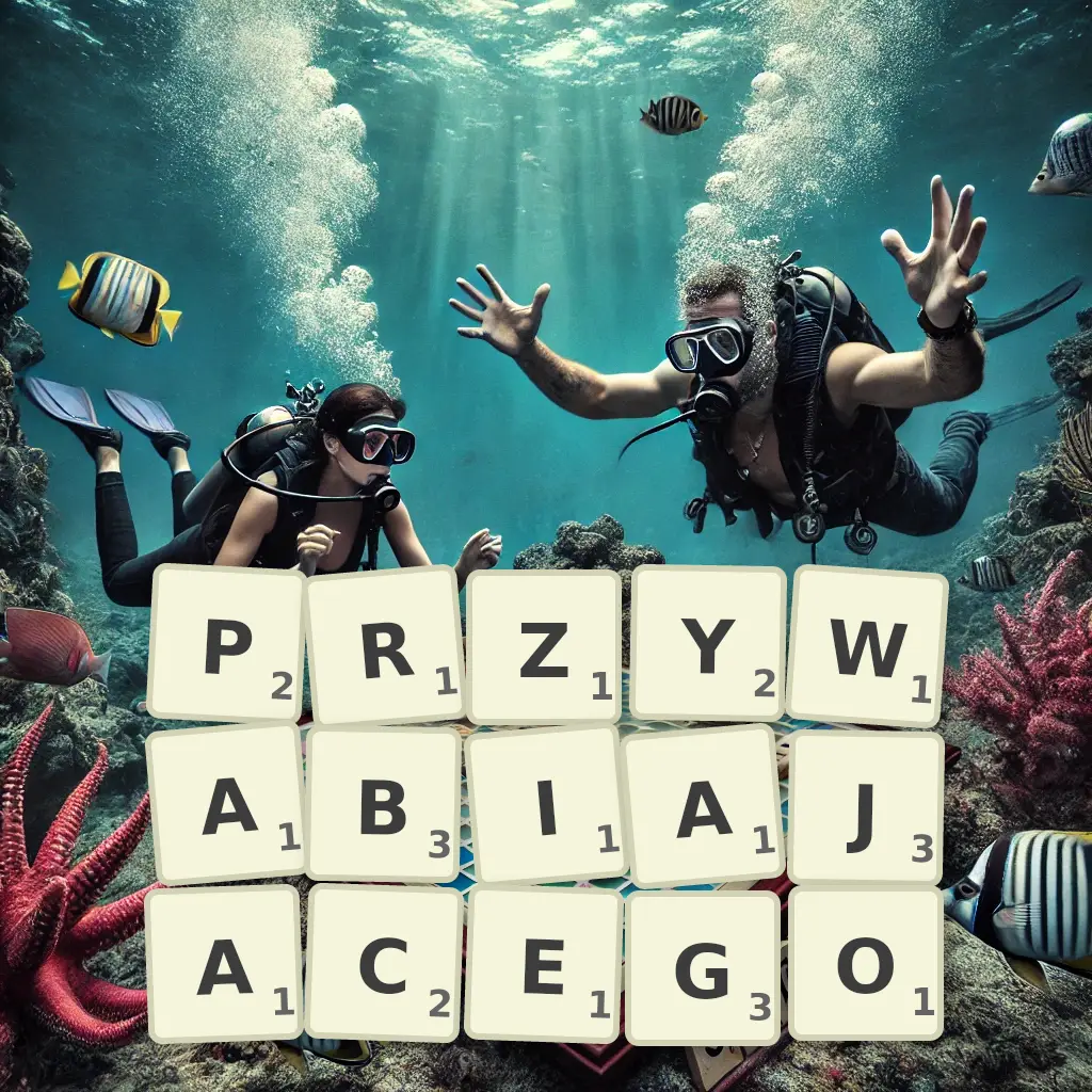Słowa z liter PRZYWABIAJĄCEGO