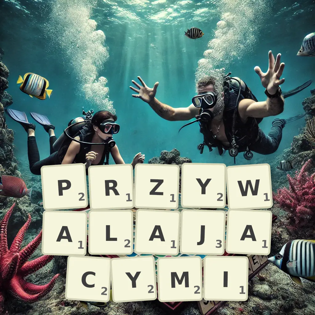 Lista słów z liter PRZYWALAJĄCYMI Słowa z liter PRZYWALAJĄCYMI