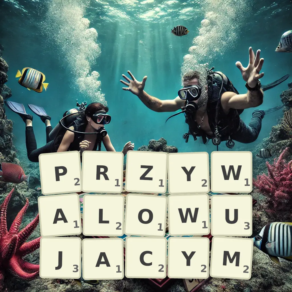 Lista słów z liter PRZYWAŁOWUJĄCYM Słowa z liter PRZYWAŁOWUJĄCYM
