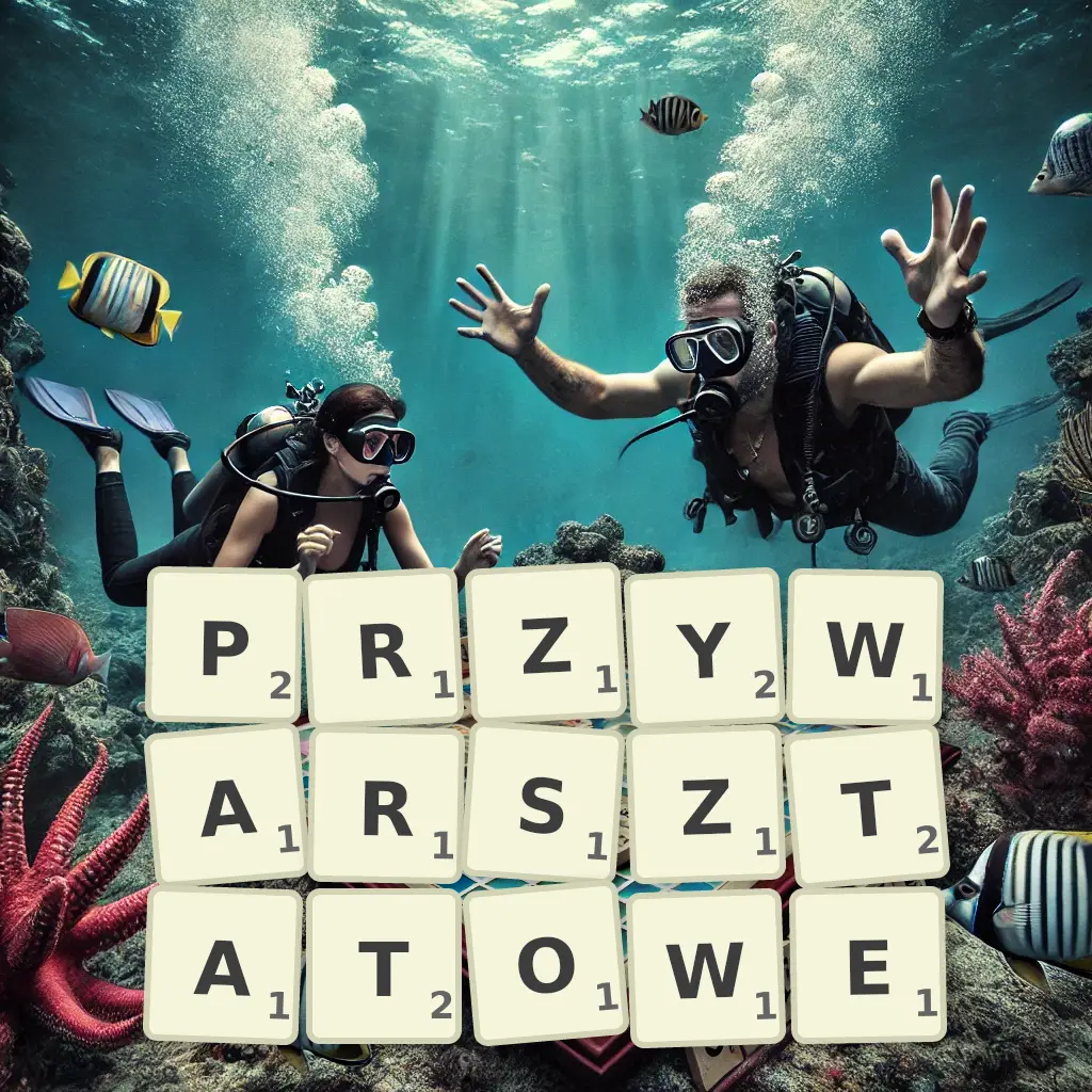 Lista słów z liter PRZYWARSZTATOWE Słowa z liter PRZYWARSZTATOWE